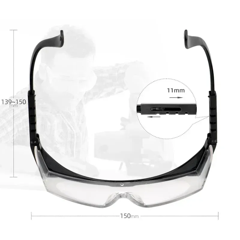 20PCS Work Safety Eye Protecting Glasses Goggles Industrial Anti-Splash Wind Dust Proof Glasses