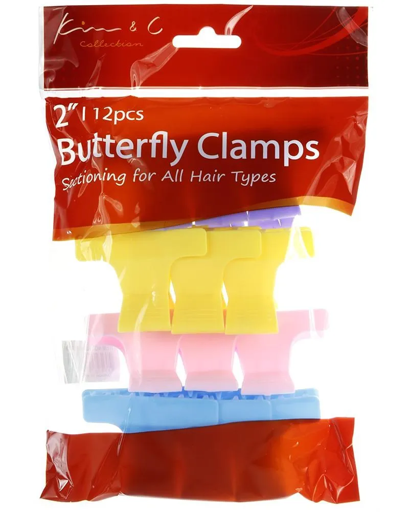 2" Butterfly Clamps - Assorted