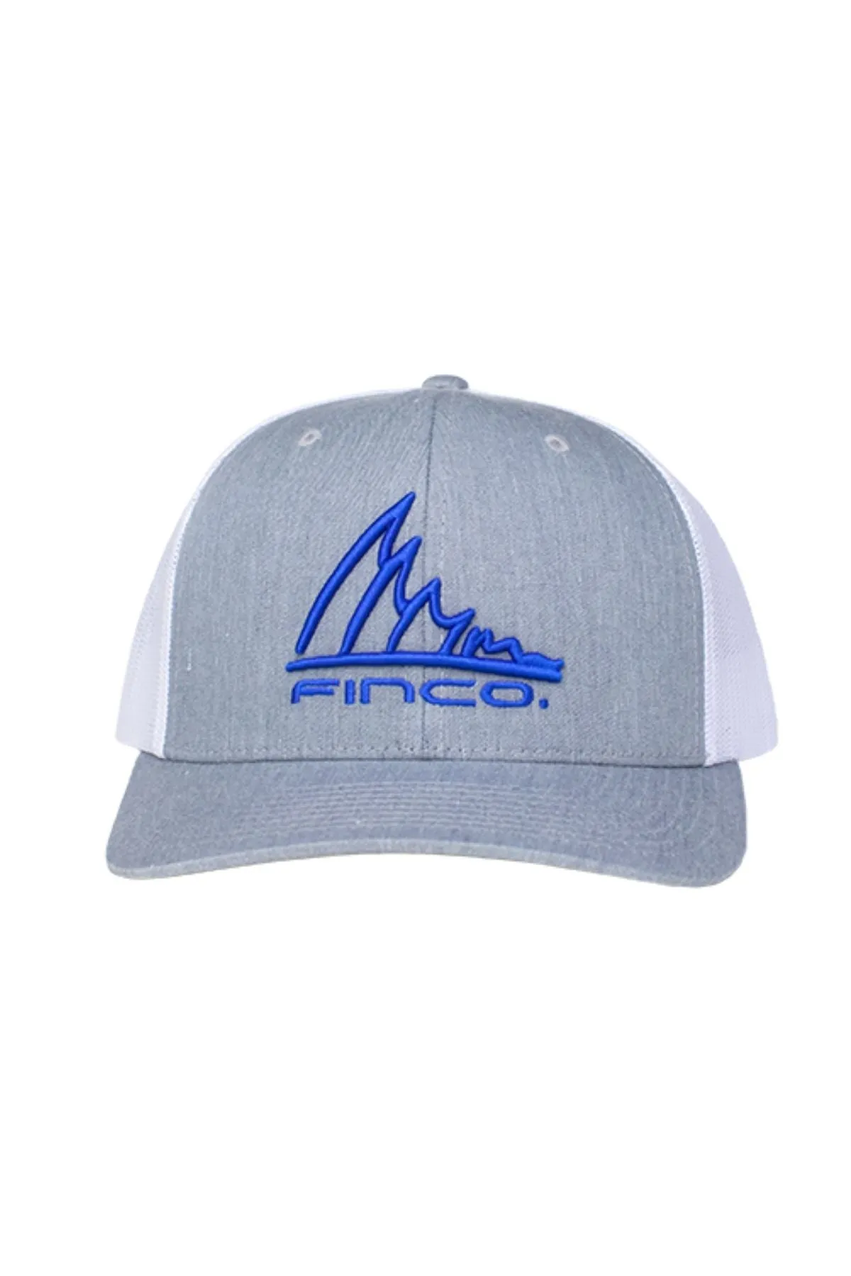 3D Trucker Hat in Gray / White