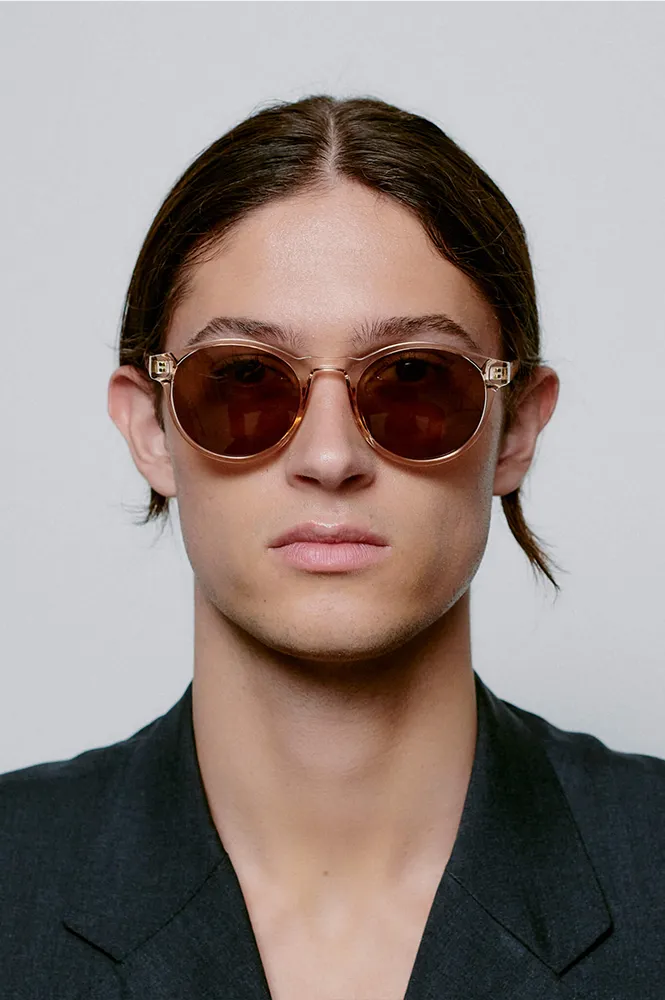 A Kjaerbede Marvin Champagne Sunglasses