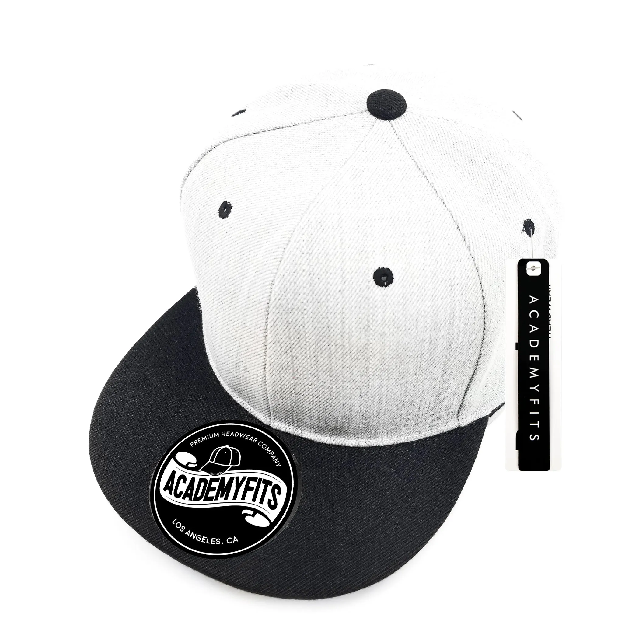 Academy Fits Snapback Heather Cap 1013