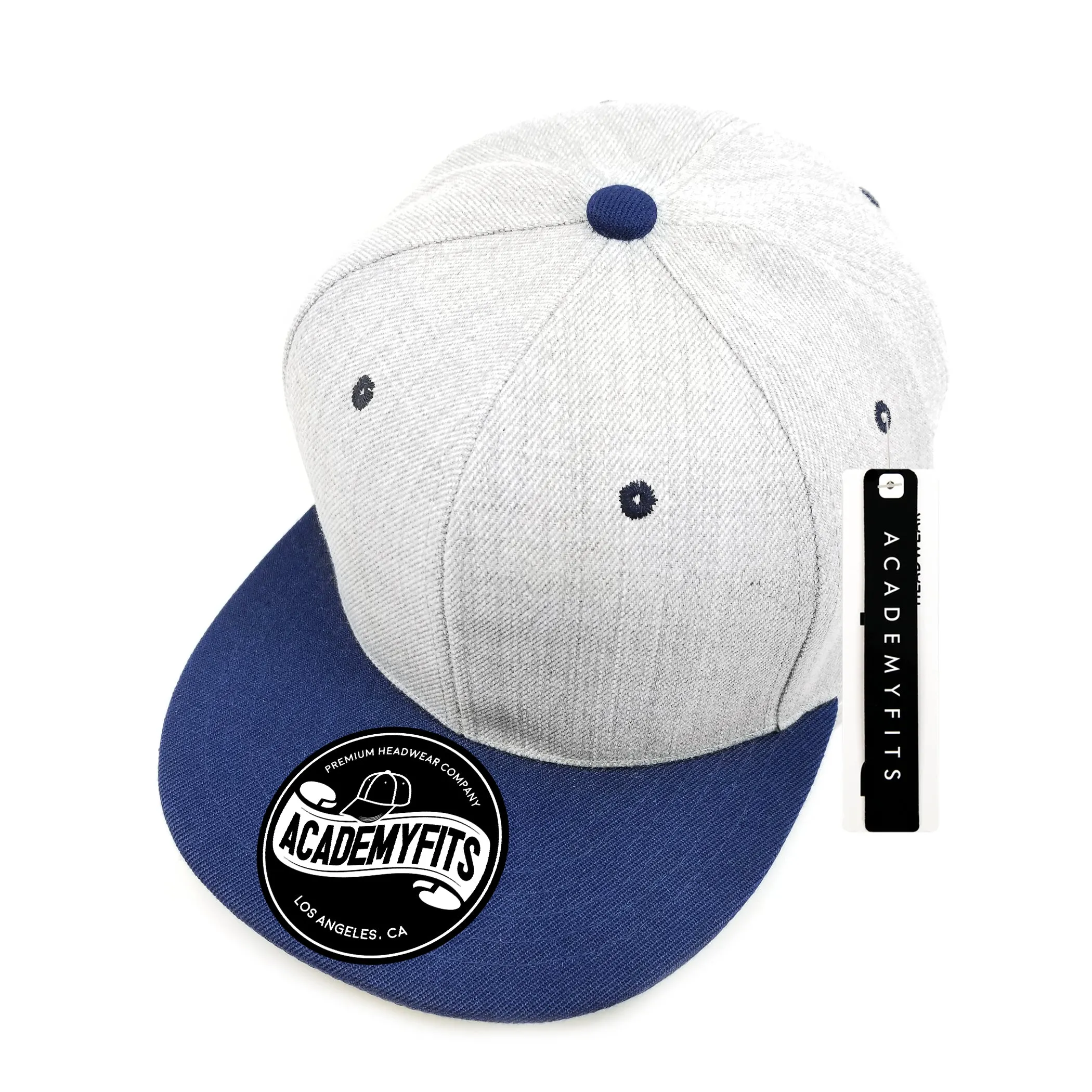 Academy Fits Snapback Heather Cap 1013