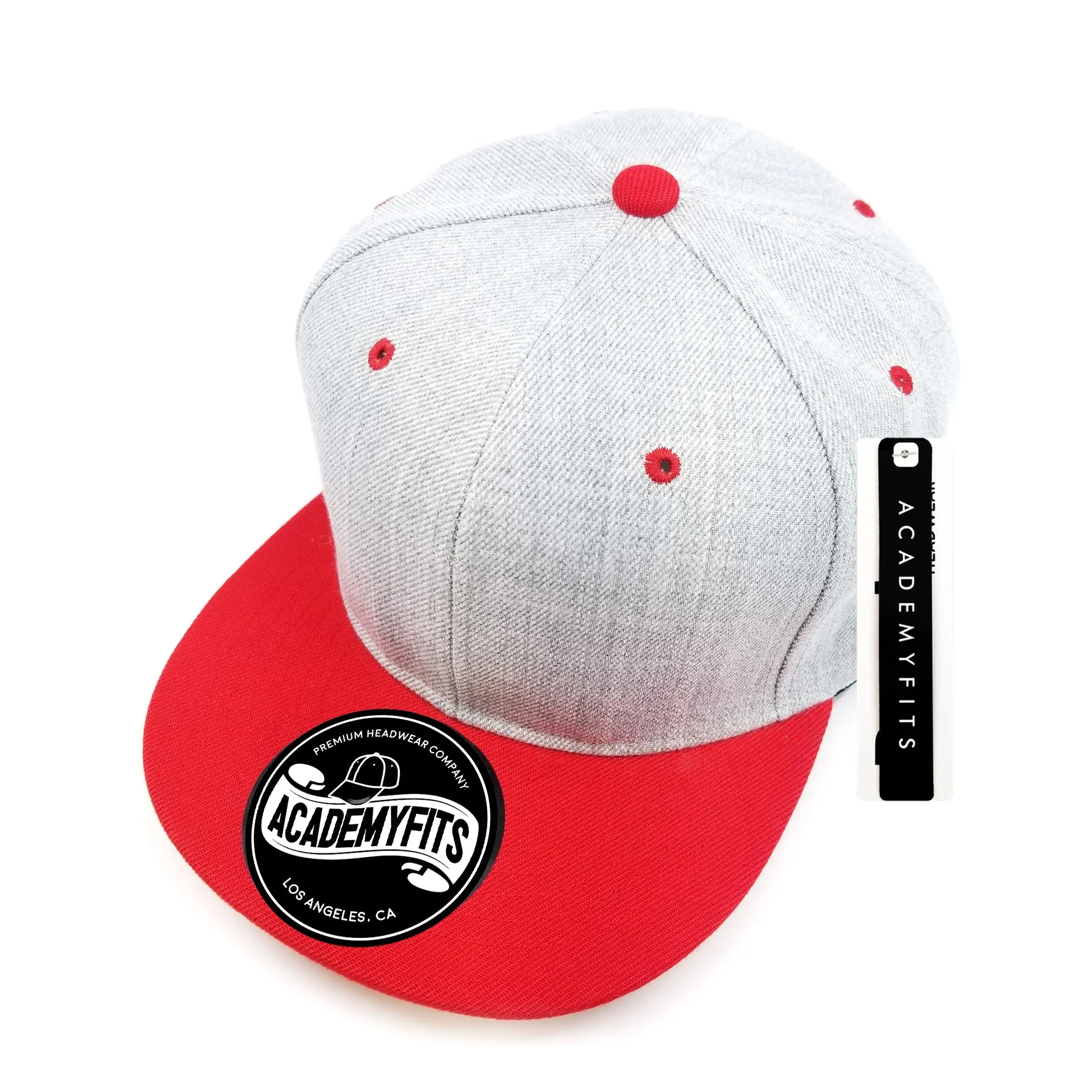 Academy Fits Snapback Heather Cap 1013