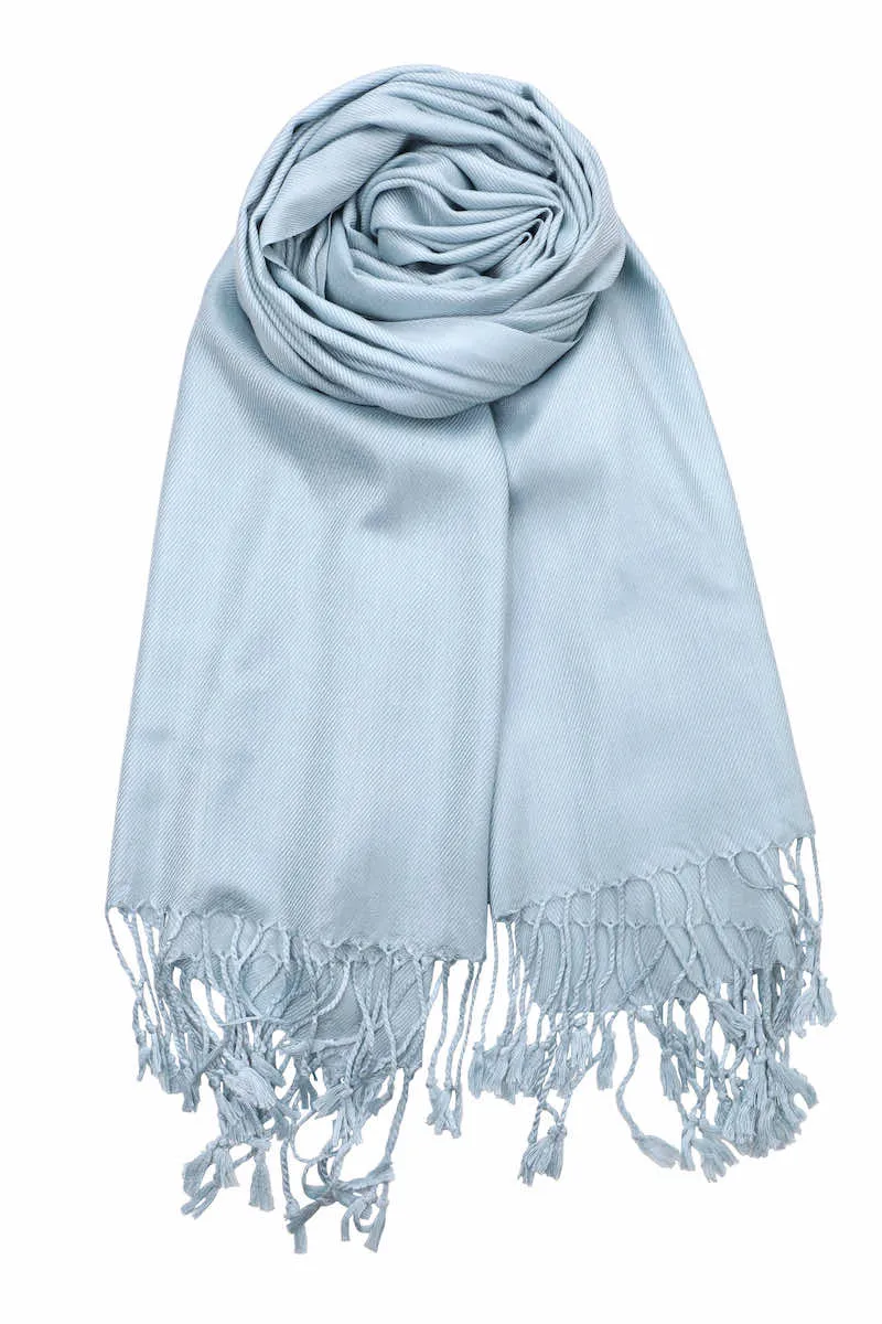 Achillea Large Soft Silky Pashmina Scarf Shawl Wrap in Solid Colors (30 Colors) Group 1