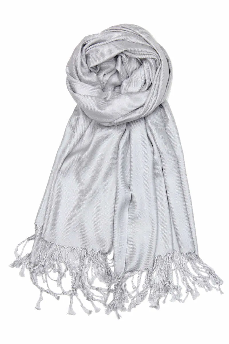 Achillea Large Soft Silky Pashmina Scarf Shawl Wrap in Solid Colors (30 Colors) Group 1