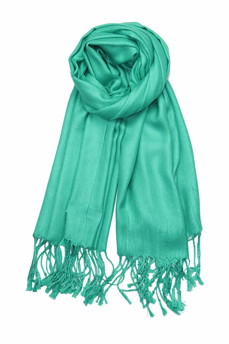 Achillea Large Soft Silky Pashmina Shawl Wrap Scarf in Solid Colors (35 Colors) Group 2