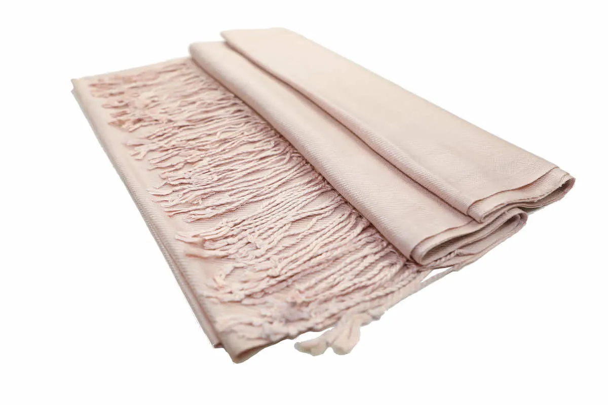 Achillea Pearl Pink Pashmina Scarf