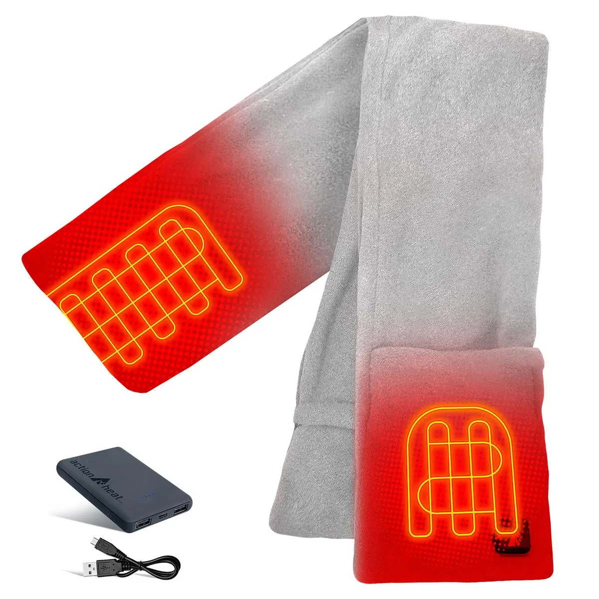 ActionHeat 5V Battery Heated Fleece Scarf