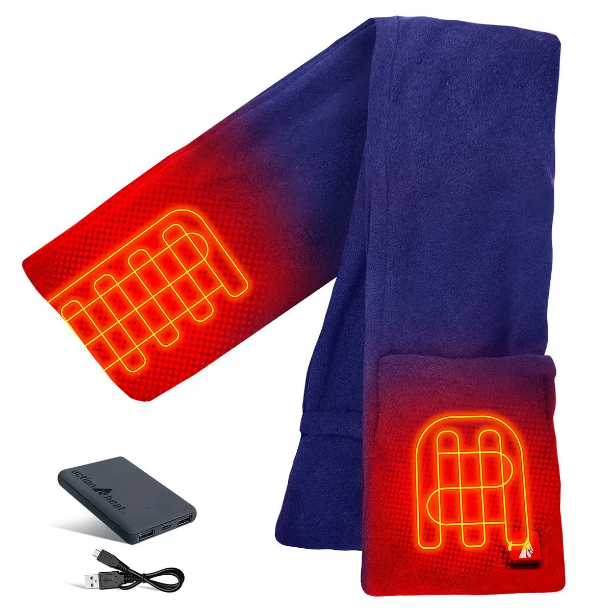 ActionHeat 5V Battery Heated Fleece Scarf