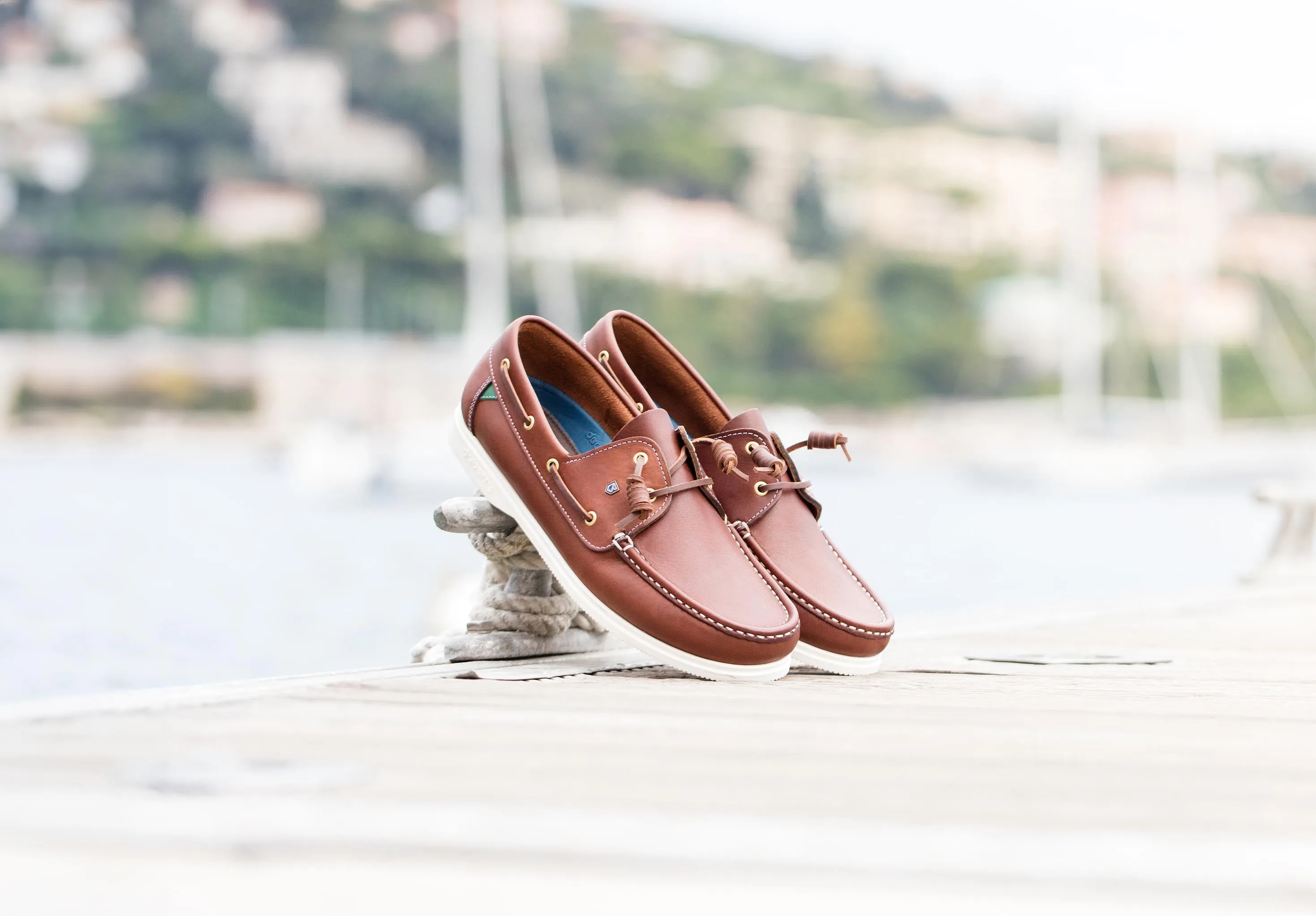 Admirals Ladies Deck Shoe - Brown