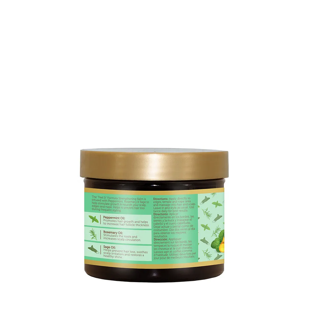 African Pride Feel It Formula Peppermint, Rosemary & Sage Strengthening Balm