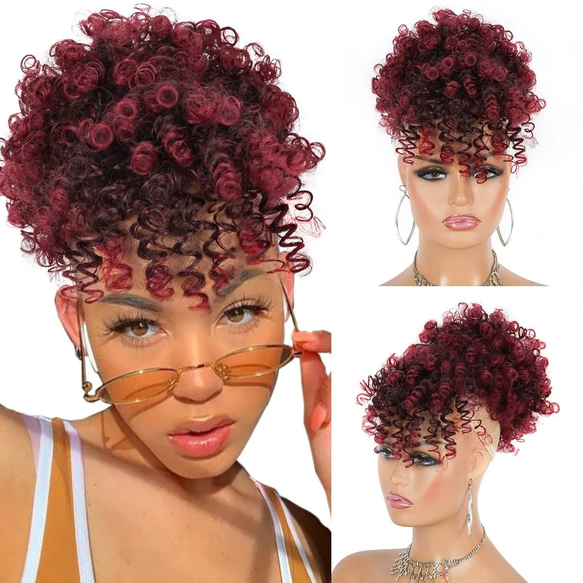 Afro Puff Drawstring Ponytail