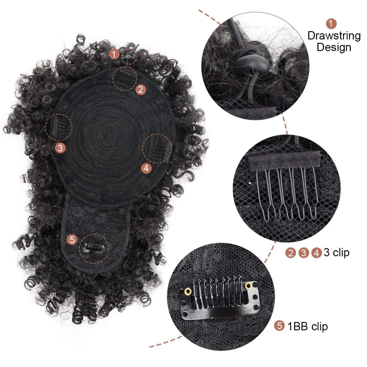 Afro Puff Drawstring Ponytail