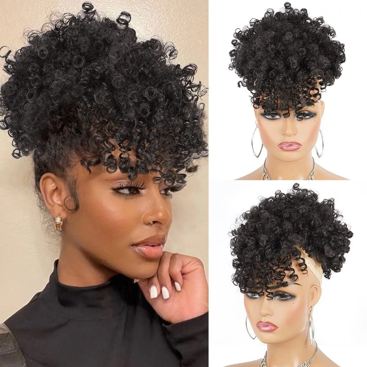 Afro Puff Drawstring Ponytail