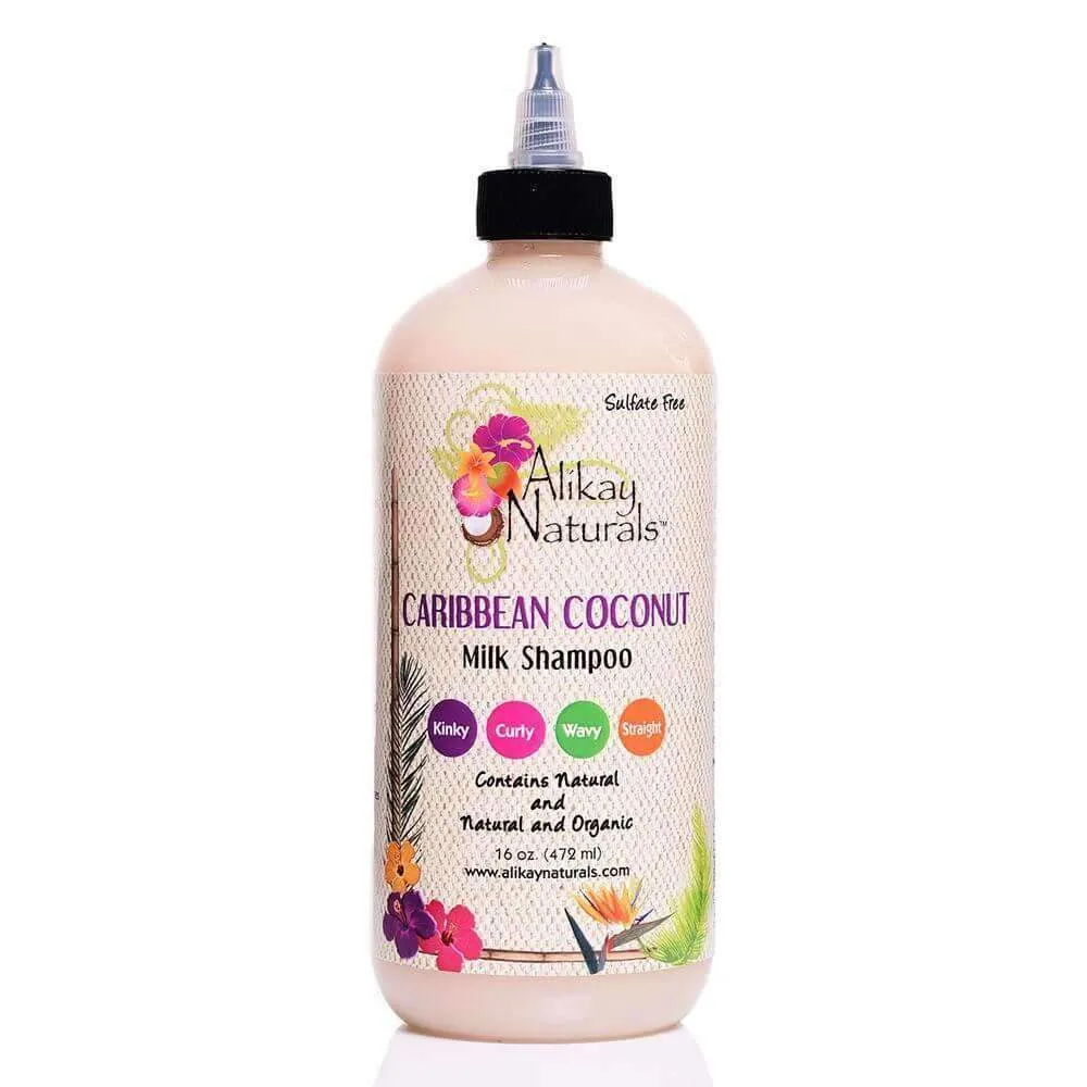 Alikay Naturals Caribbean Coconut Milk Shampoo 16oz