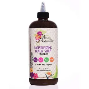 Alikay Naturals Moisturizing Black Soap Shampoo 16oz