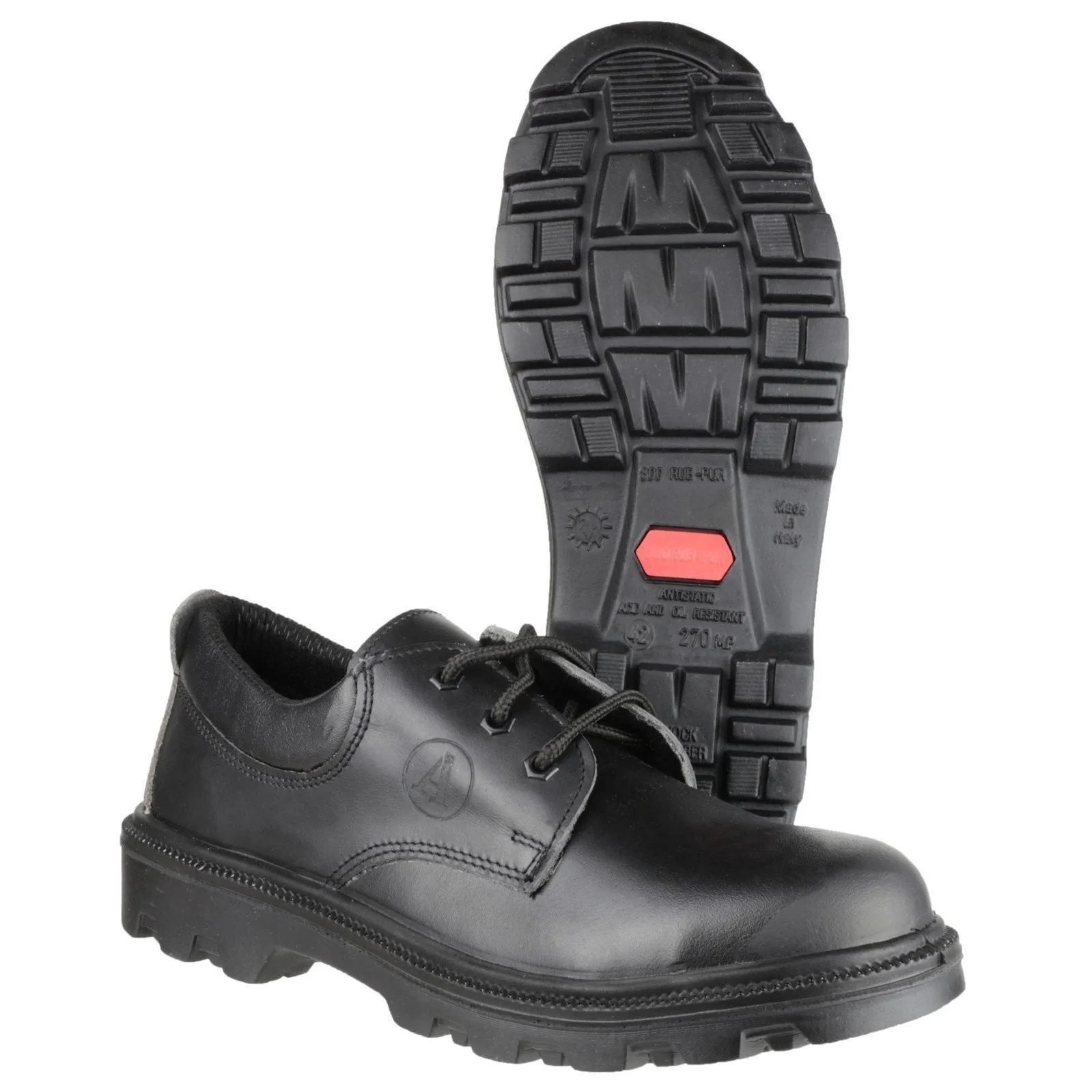 Amblers Safety Lace Up Non-Slip Safety Shoes