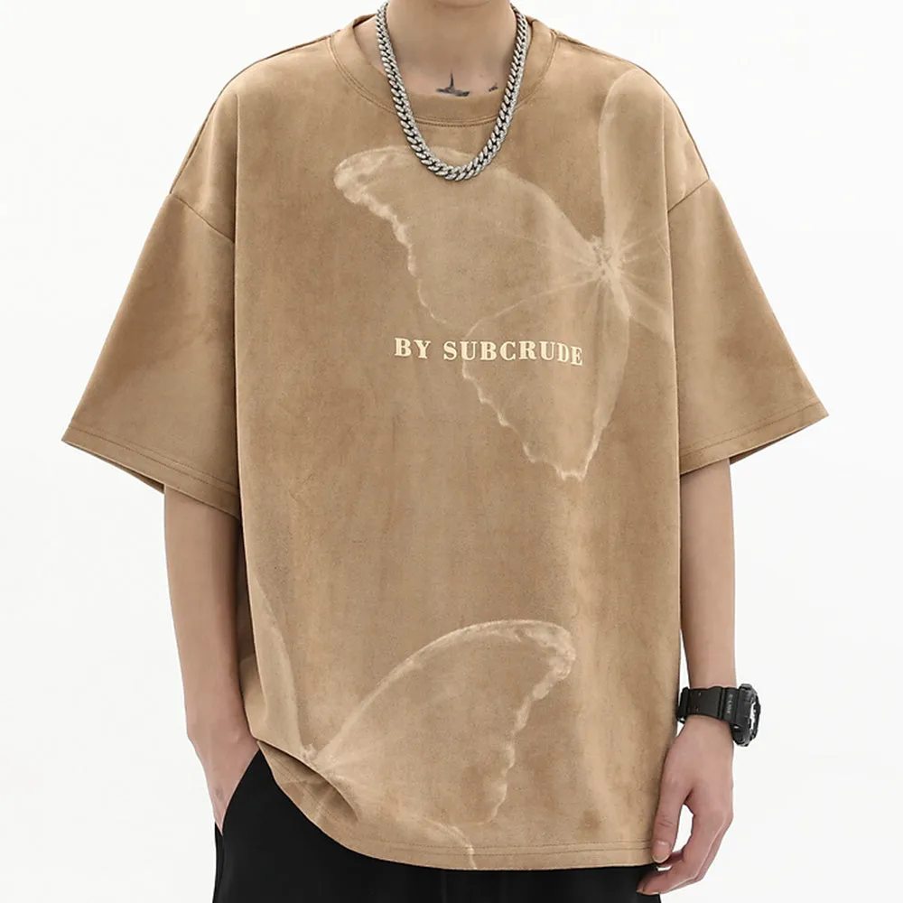 American Street Butterfly Suede T-shirt