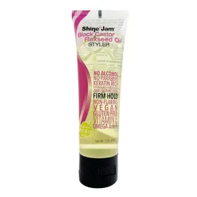 Ampro Shine 'n Jam Black Castor & Flaxseed Oil Styler 3oz