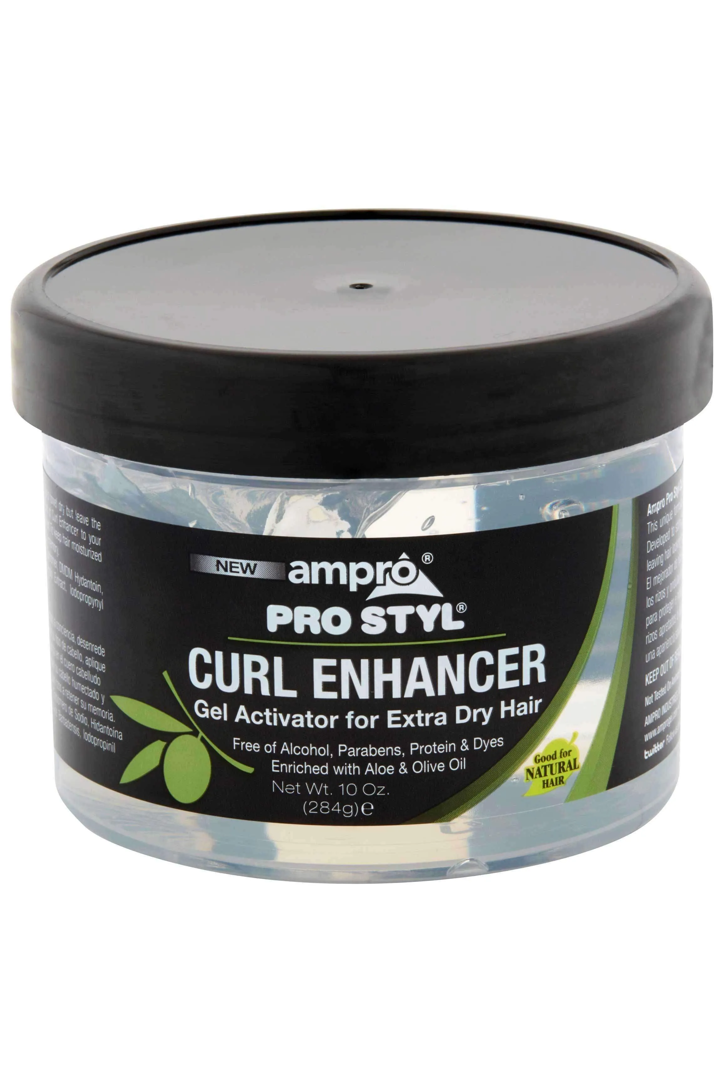 Ampro Styl Curl Enhancer Gel Activator for Extra Dry Hair 10oz