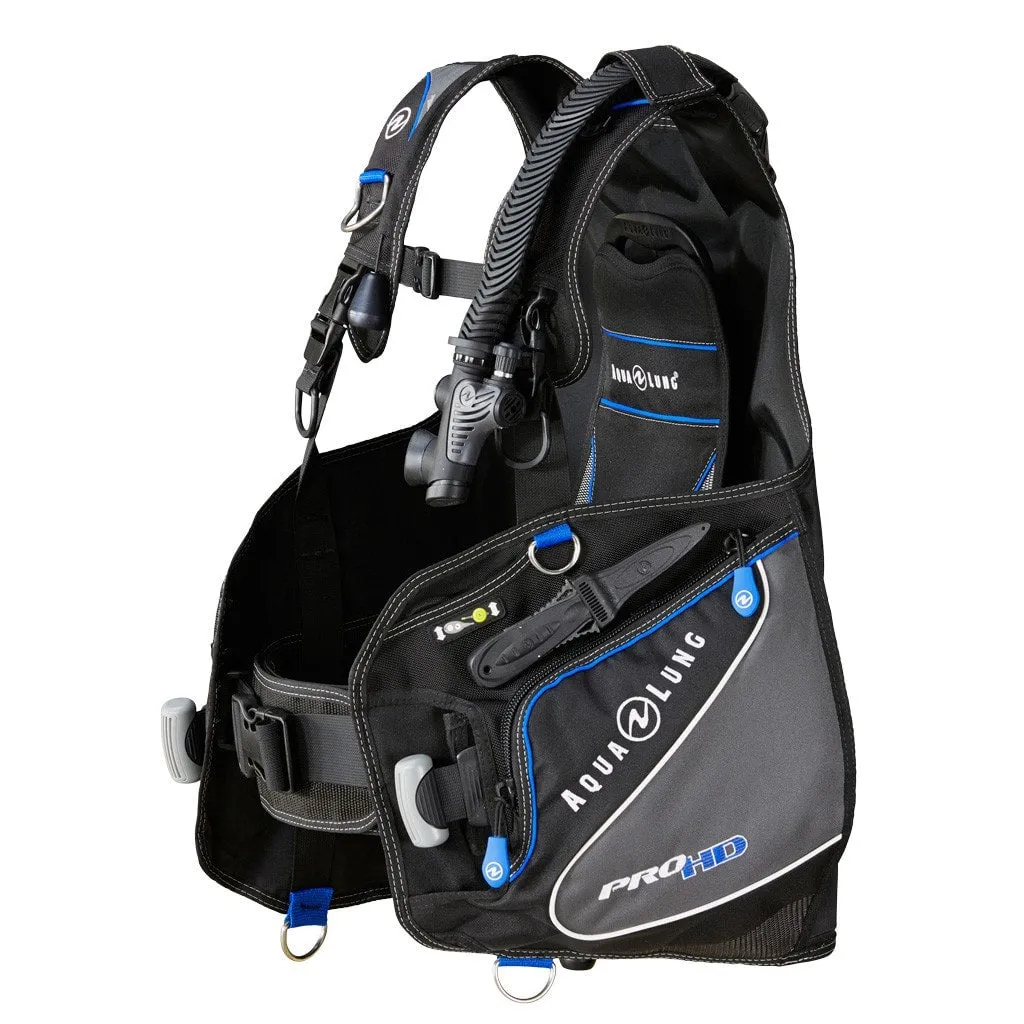 Aqualung Helix Stage 4 Regulator Set and Aqualung Pro HD BCD Dive Package