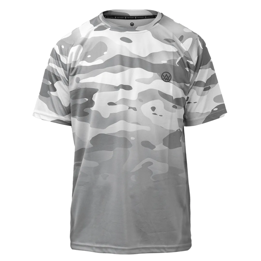 Arctic Camo Short Sleeve MTB Jersey