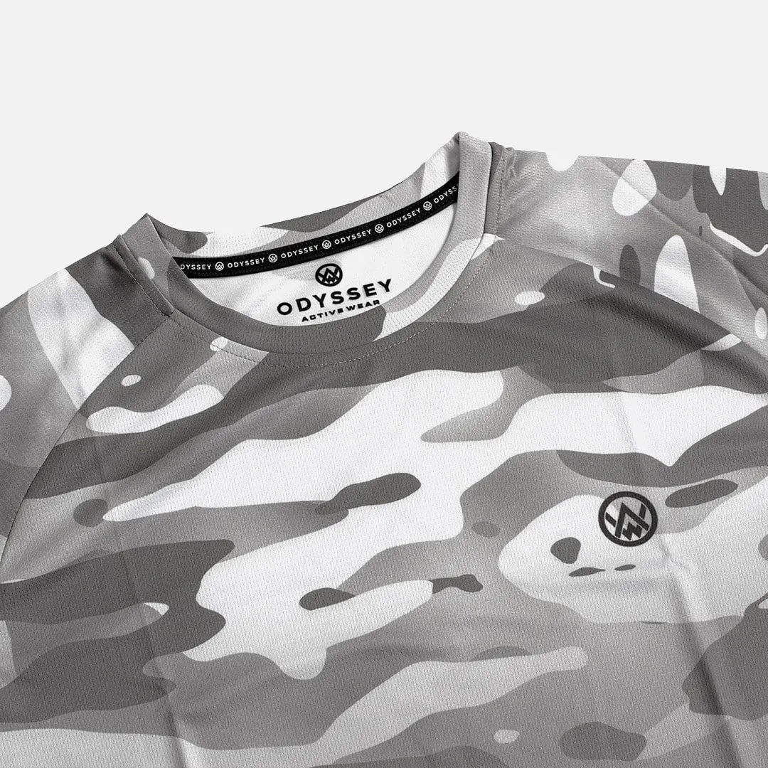 Arctic Camo Short Sleeve MTB Jersey