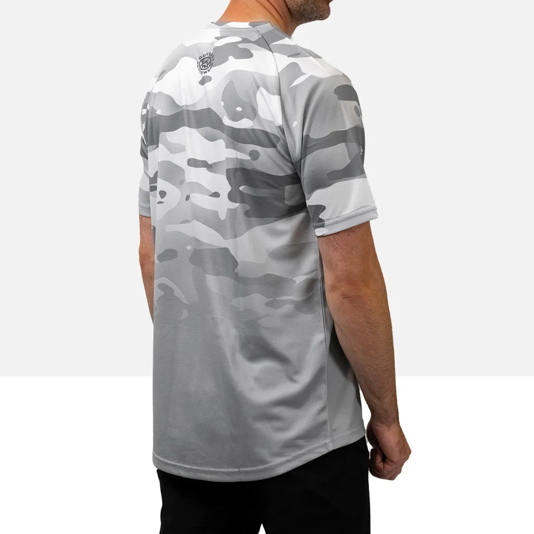 Arctic Camo Short Sleeve MTB Jersey