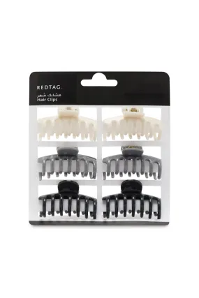 Assorted Hair Claw Set (6 Piece)