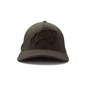 AT050 - Baseball Cap Curved Peak Heritage - Olive