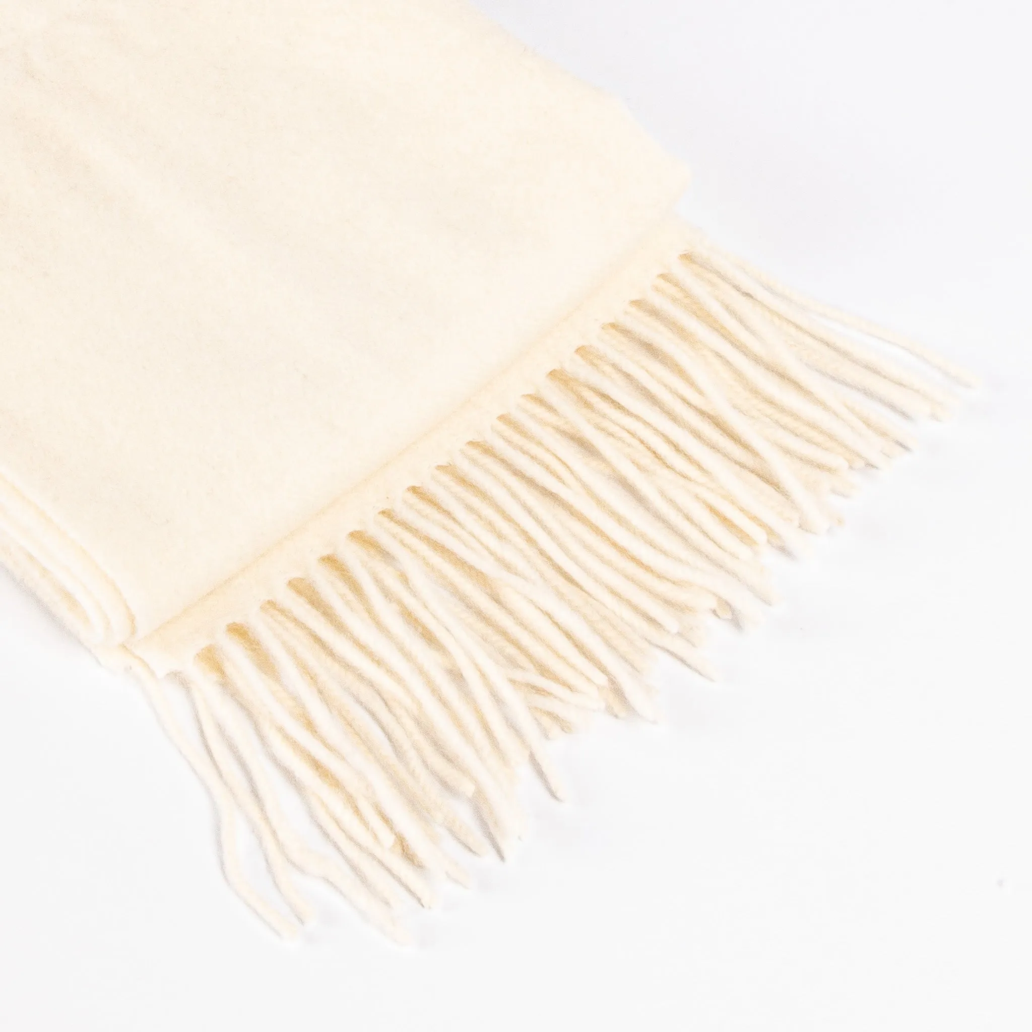 Australian Made Merino Scarf - Ivory