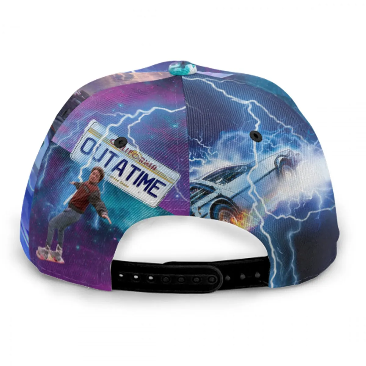 Back to the Future Baseball Cap With Flat Brim