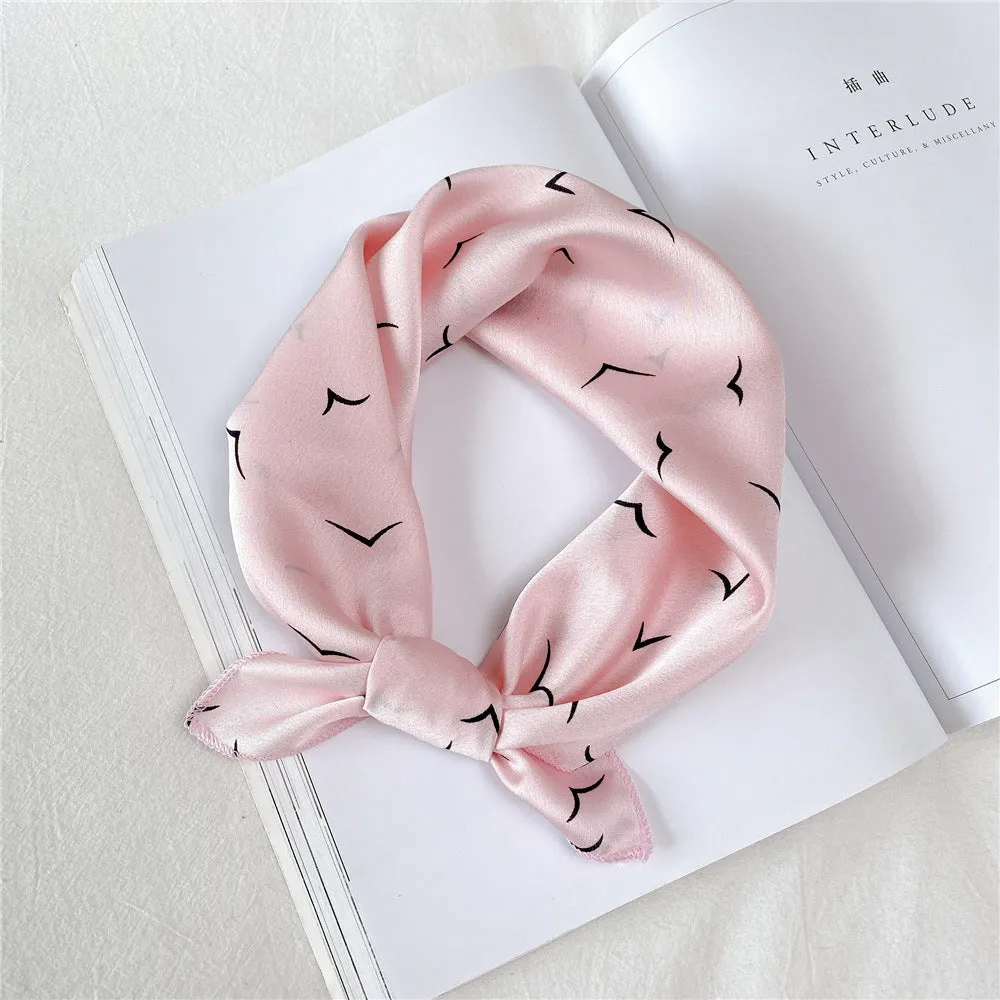 Beauty Themed Mini Scarf Lipstick Jewelry   More Styles