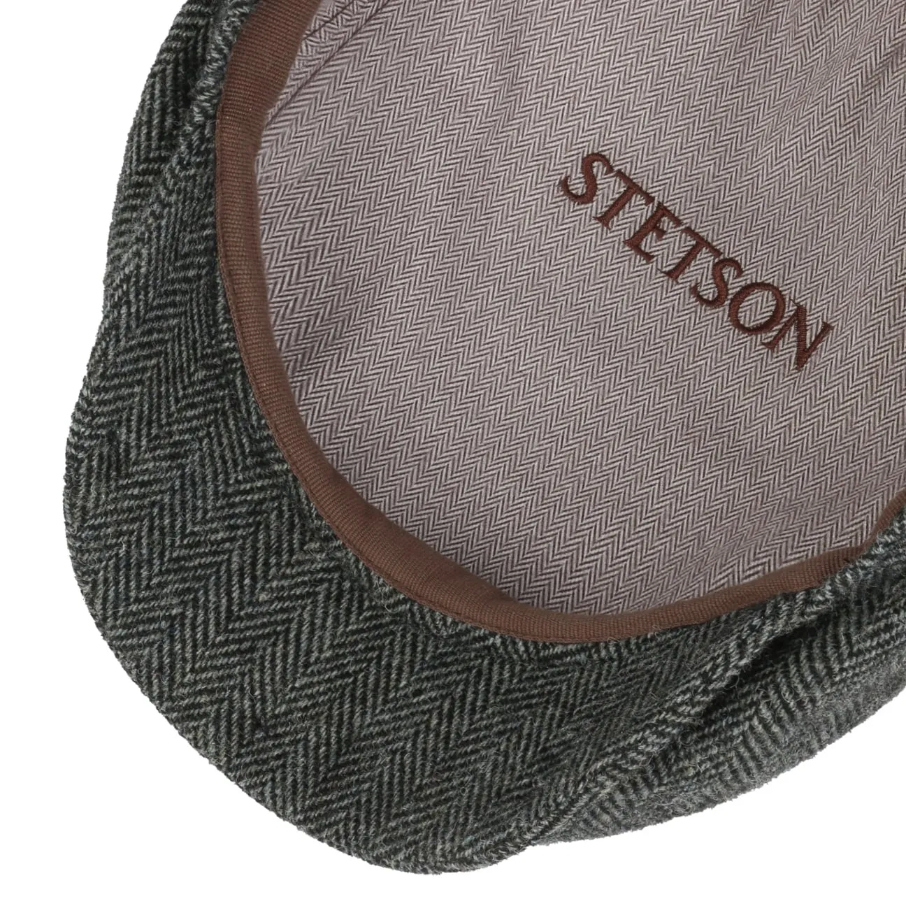 Belfast Classic Wool Flat Cap by Stetson