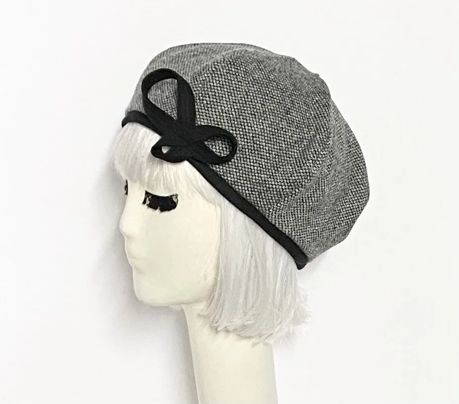 Beret Hat Bow