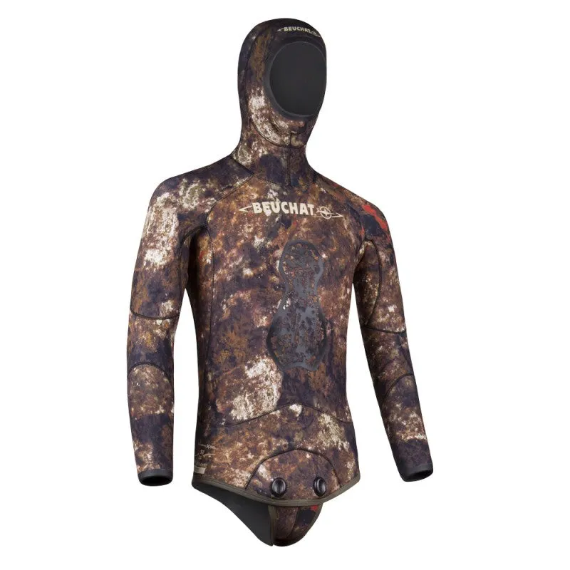 Beuchat Rocksea Trigocamo Competition Spot Wetsuit 7.0mm Jacket and Long John