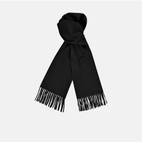 Black Pure Cashmere Scarf