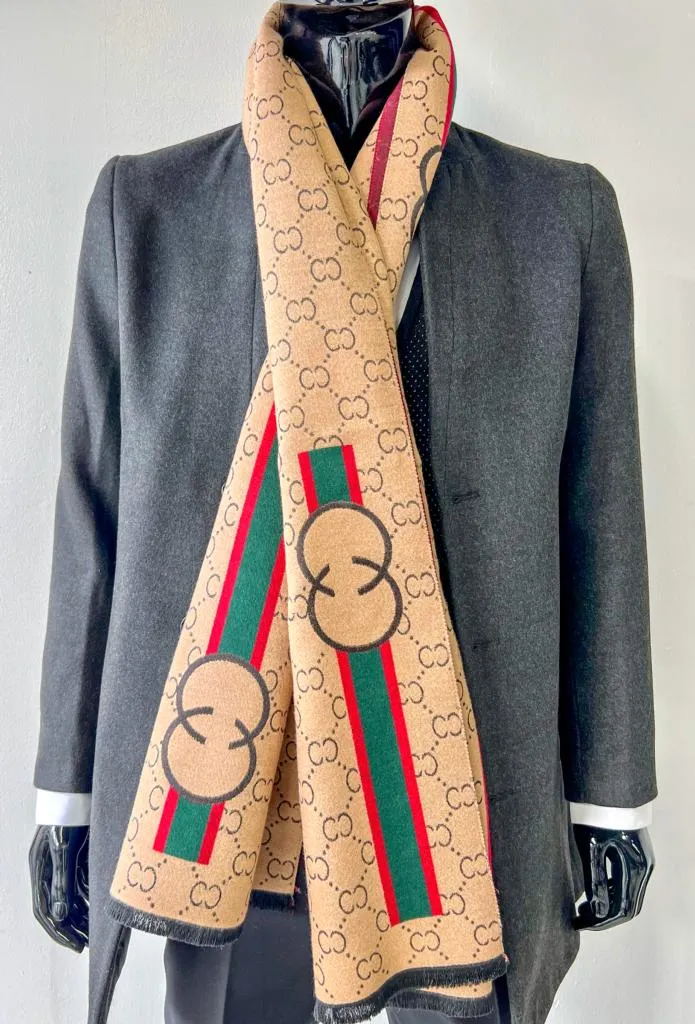 Brown Fashion Scarf