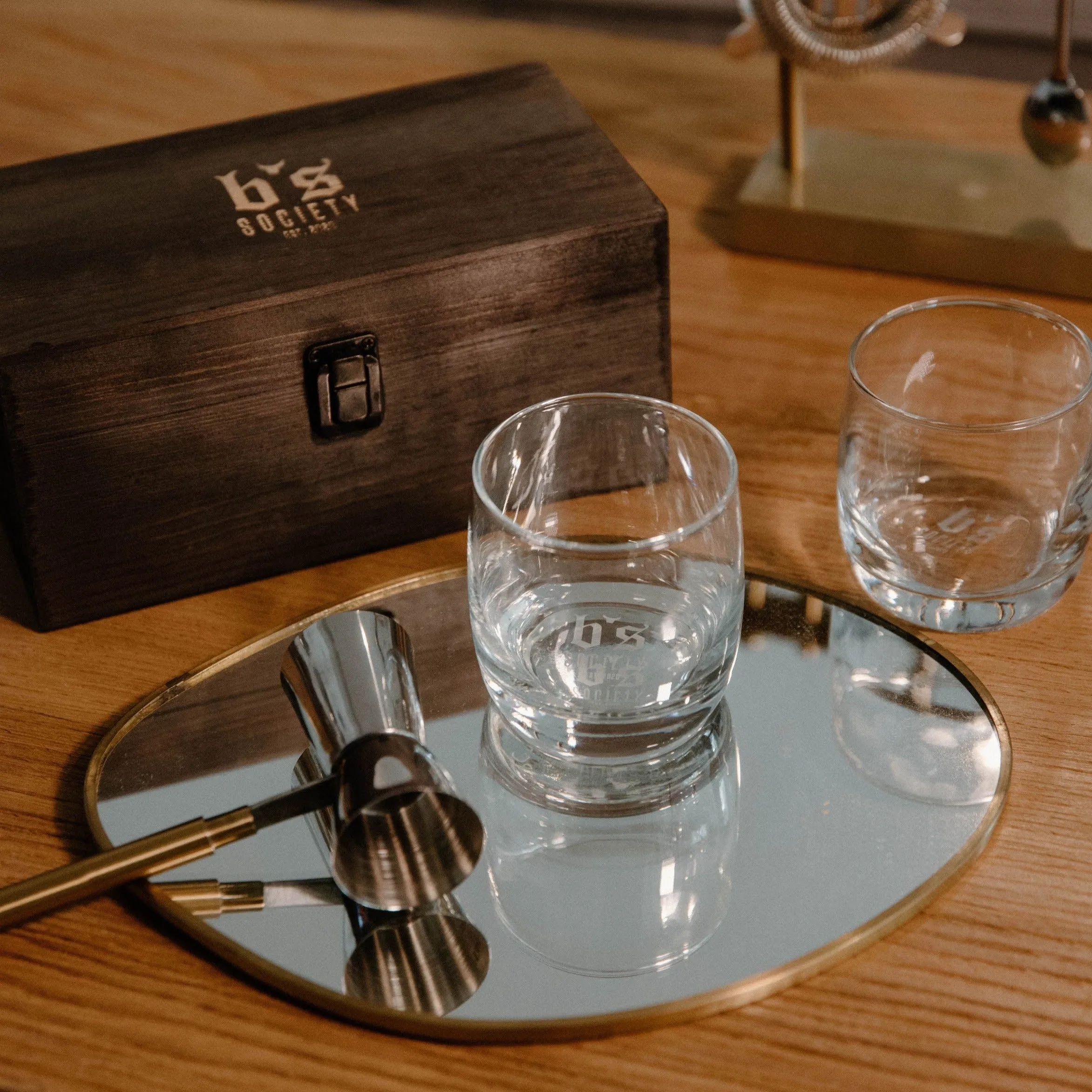 BS Whiskey Glasses - Society Box