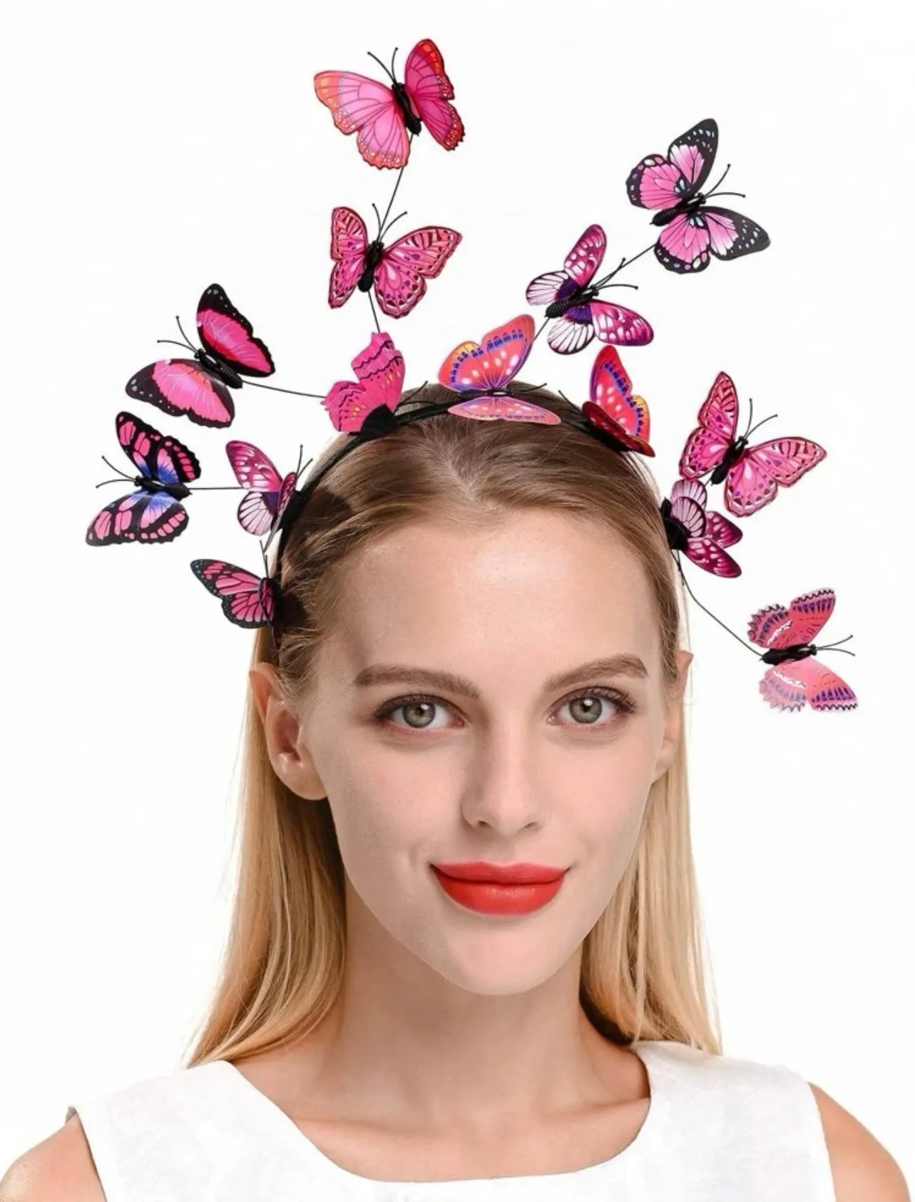 Butterdly Headband - Handmade Headpiece, Butterfly Headpiece, Butterfly Costume