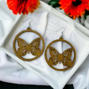 Butterfly Earrings - Easter Earrings, Handmade Earrings, Butterfly Jewelry, Butterfly Accessories, Floral Accessories, Easter Accessories