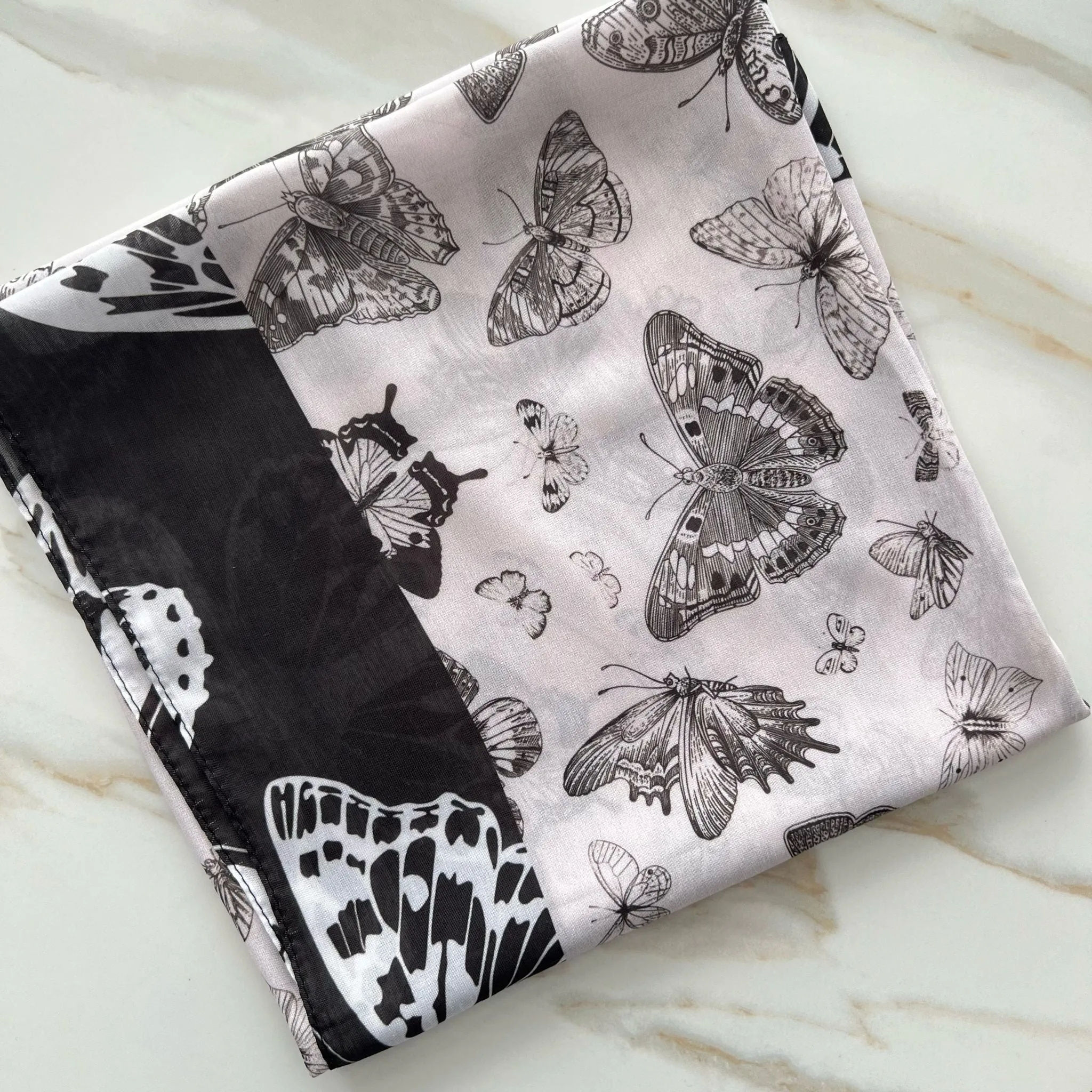 Butterfly Headscarf by Valeri Many Styles