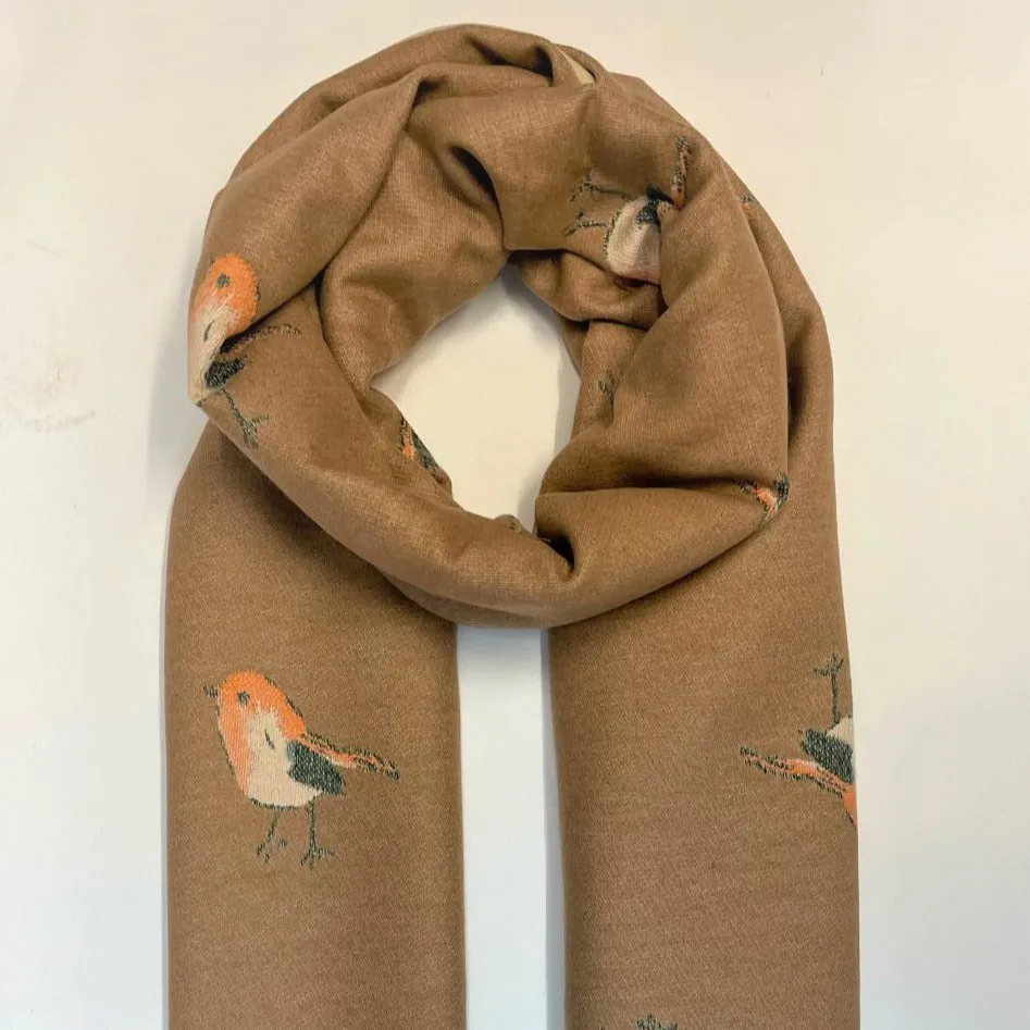 Butterfly Reversible Robin Scarf