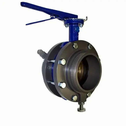 Butterfly Valve with Lever Handle