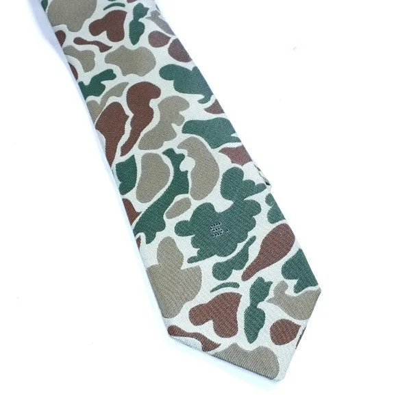 Camo Silk Neck Tie