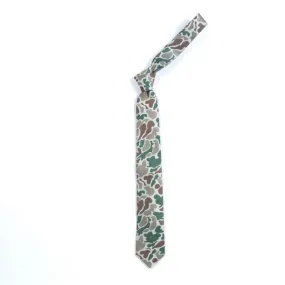 Camo Silk Neck Tie