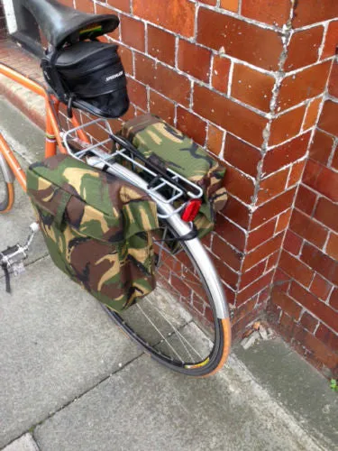 CAMOUFLAGE MOTORCYCLE PANNIERS