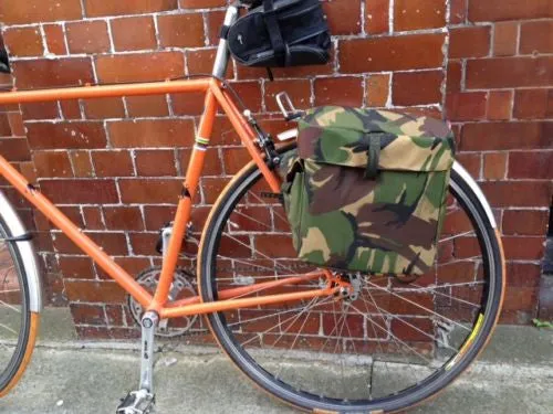 CAMOUFLAGE MOTORCYCLE PANNIERS