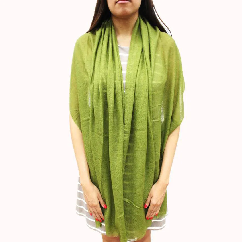 Cashmere Wrap - Olive