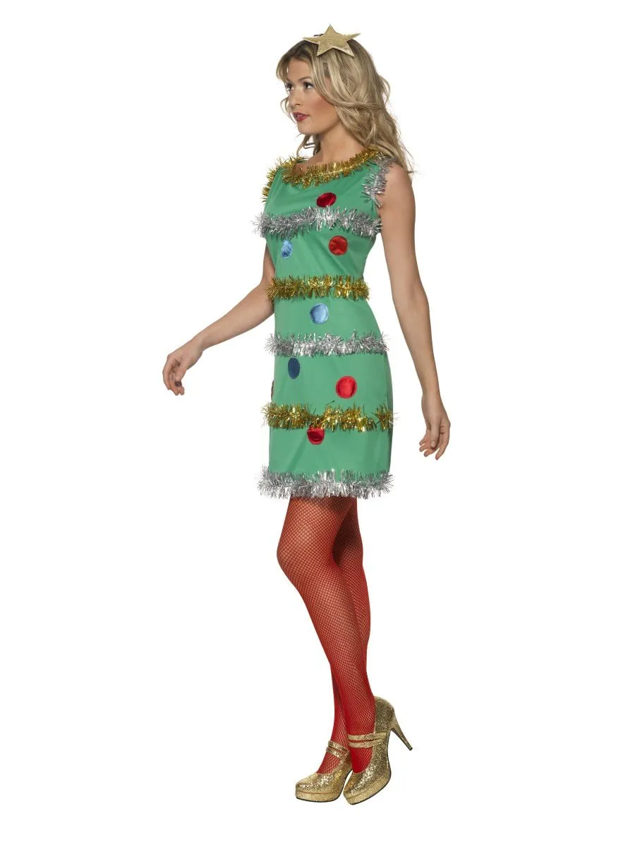 Christmas Tree Costume, with Dress